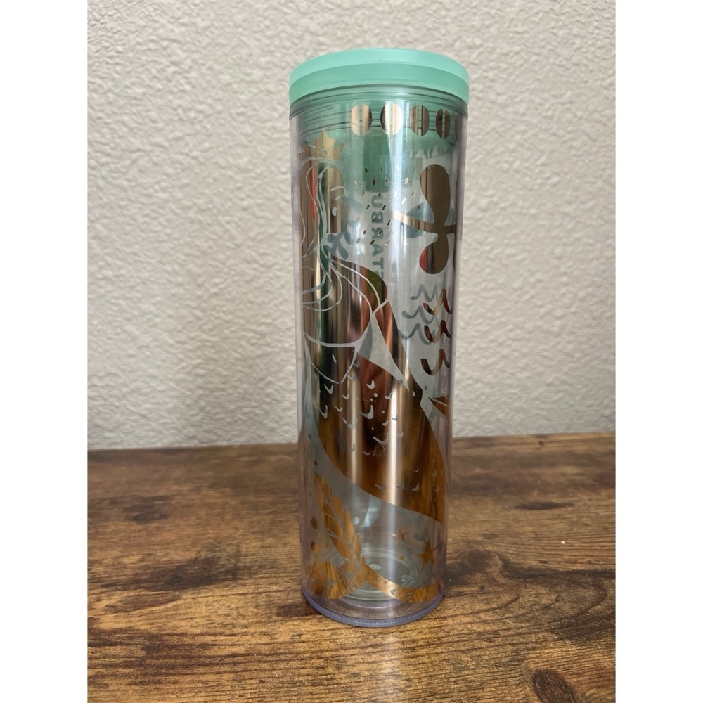 Starbucks Siren Golden Tumbler 16oz